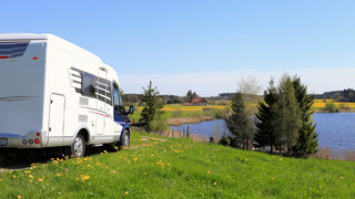 Reisemobil in Oberschwaben Allgäu in der Nähe vom Bodensee